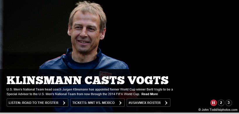 WM 2014: Klinsmann holt Vogts!